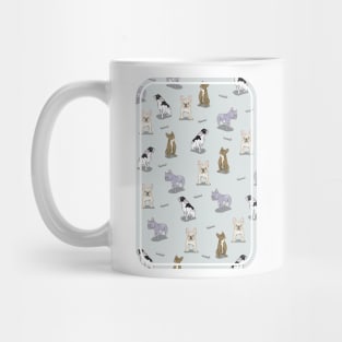 French Bulldog pattern Mug